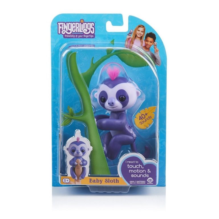 Fingerlings bebe perezoso.