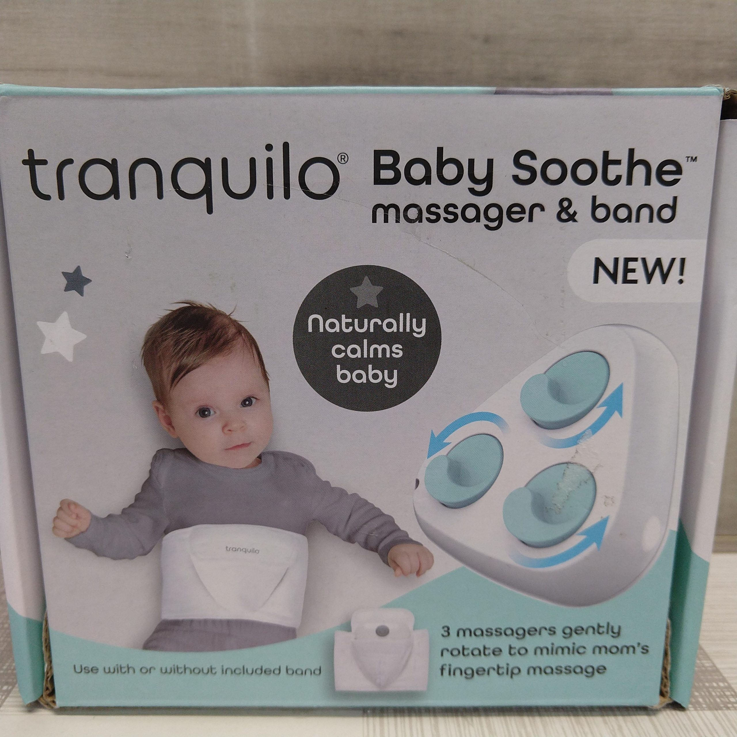 Tranquilo Baby Calmante Masajeador y Banda - Imagen 3