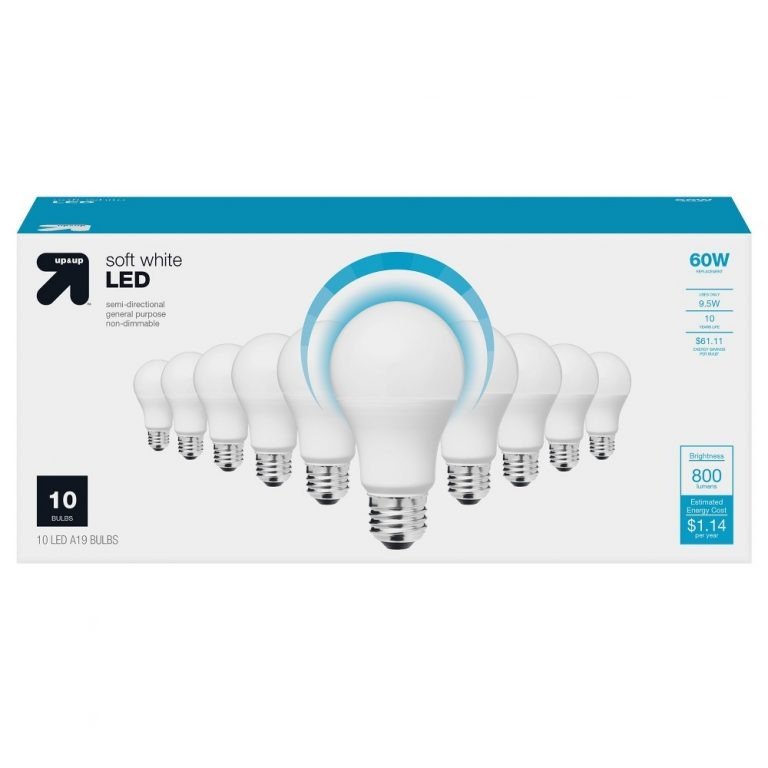 Paquete de 10 Focos UP&UP LED.