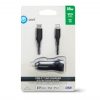 onn. Cargador de coche USB-C, 3'