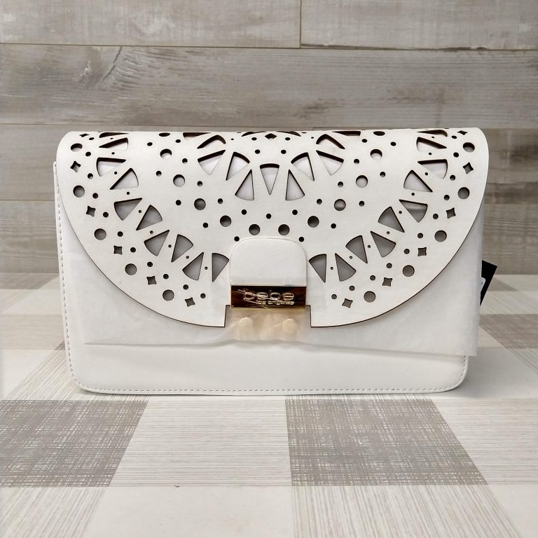 Bolso Marca Bebe Color Blanca