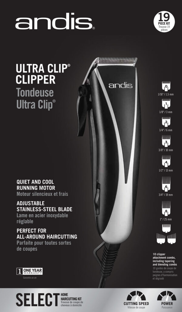 Andis Ultra Clip Select Cut Clipper Kit