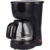 Mainstays - Cafetera negra de 5 tazas con canasta de filtro extraíble
