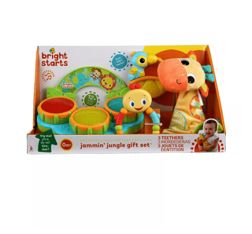 Bright Starts Safari Pals Set de regalo