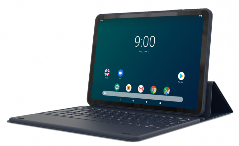 Tablet Android de 10.1 "con teclado desmontable, 16GB, Onn