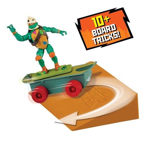 Tortuga Ninja Skateboard Vehicle con la figura de Miguel Ángel - Imagen 3