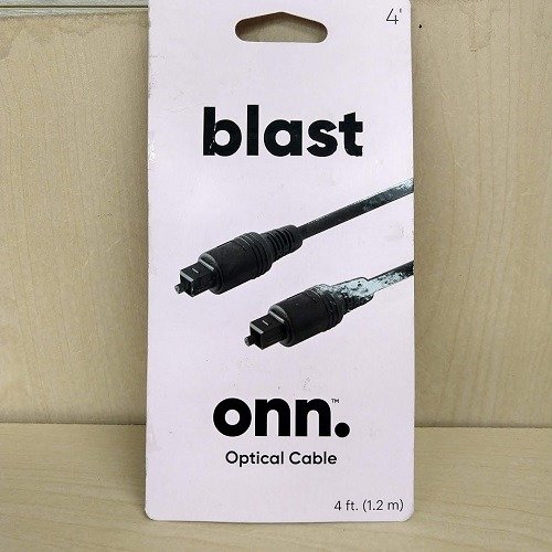 onn. Cable óptico de 4 pies - Imagen 4