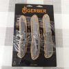 Juego de navajas plegables con clip de 3 piezas Gerber