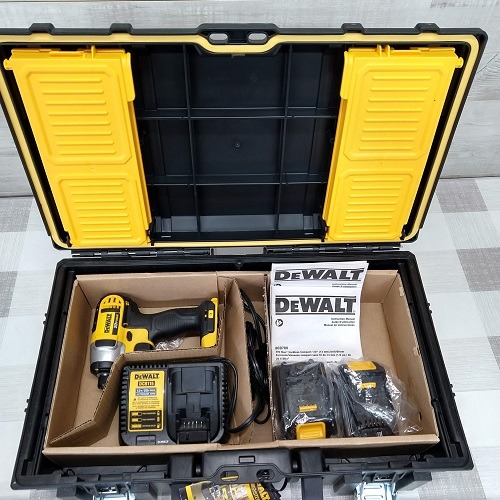 Impacto DeWALT 20V Con Estuche, Baterias y Cargador - Imagen 3