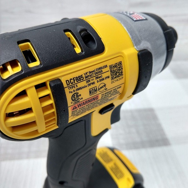 Impacto DeWALT 20V Con Estuche, Baterias y Cargador - Imagen 4