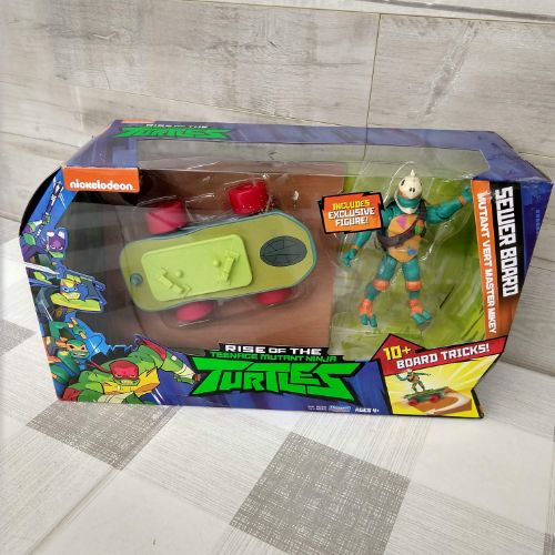 Tortuga Ninja Skateboard Vehicle con la figura de Miguel Ángel - Imagen 2