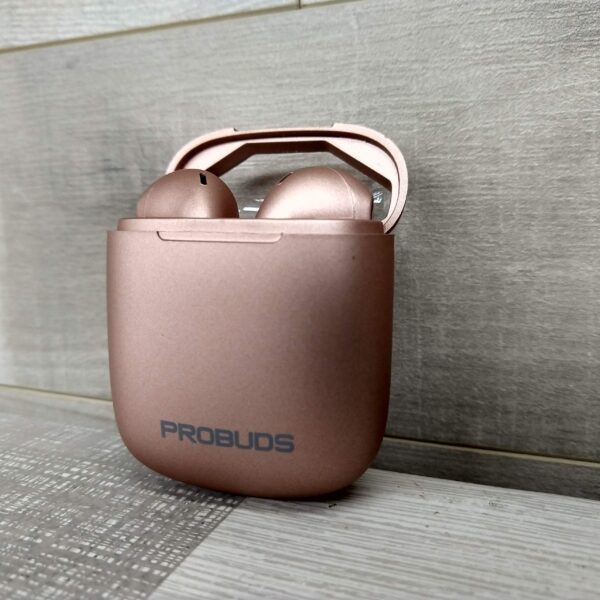 Audifonos PROBUDS rosa metalico