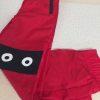 pants rompe vientos rojo talla 5t