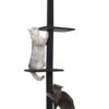 Torre para postes rascadores y árbol de gato de 90 pulgadas