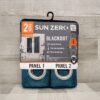 Paquete de 2 cortinas-Sun zero