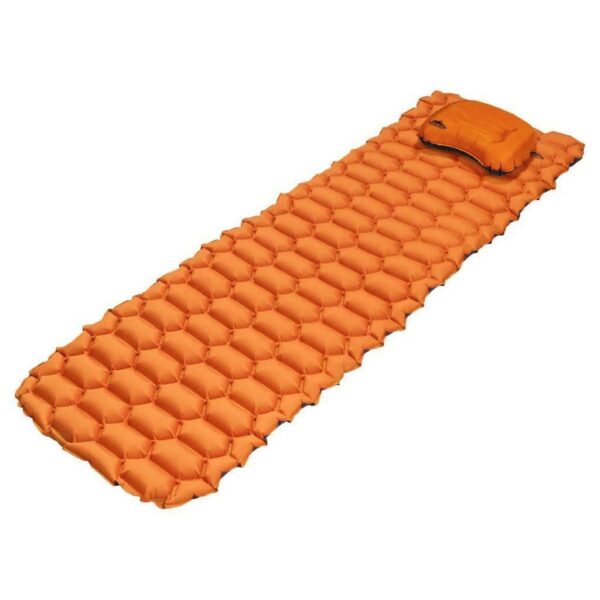 Colchoneta para dormir mas una almohada