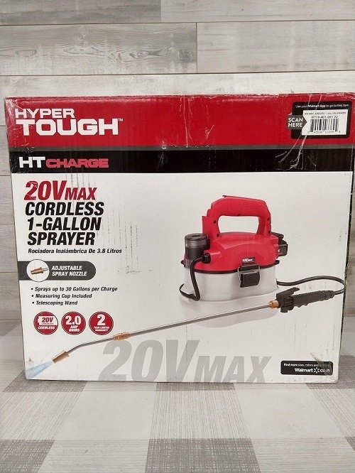 Rociador de jardín Hyper Tough 20V MAX inalámbrico de 1 galón - Imagen 2