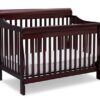 Cuna convertible 4 en 1 para bebe color espresso Cherry