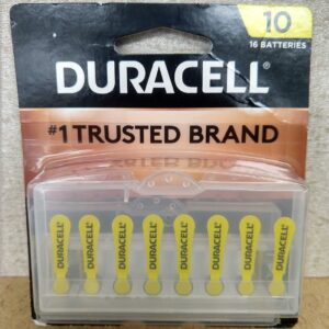 Alternative view of pilas Duracell con lengüeta Easy-Fit tamaño 10