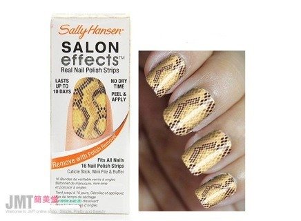 Tiras de esmalte para uñas efecto salon sally hansen - Imagen 2