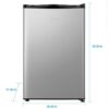 Mini Refrigerador de una puerta de 4.4 Pies Cubicos - Marca Hisense
