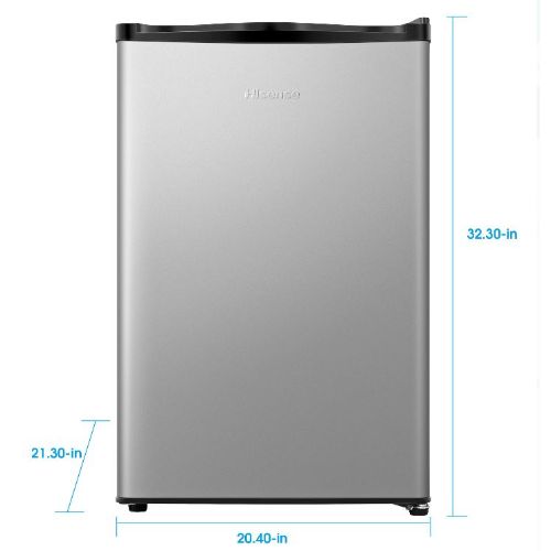 Mini Refrigerador de una puerta de 4.4 Pies Cubicos - Marca Hisense