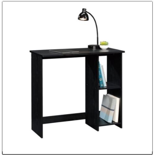 Escritorio para Laptop de madera color negro marca Mainstays - Imagen 2