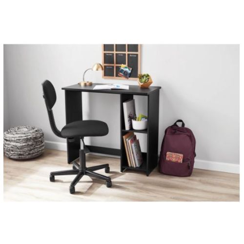 Escritorio para Laptop de madera color negro marca Mainstays
