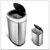 Combo de 2 botes para basura con sensor de movimiento Marca: Nine Stars