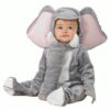 Disfraz de elefante para bebé Marca Rubies - Talla: 6-12 Meses