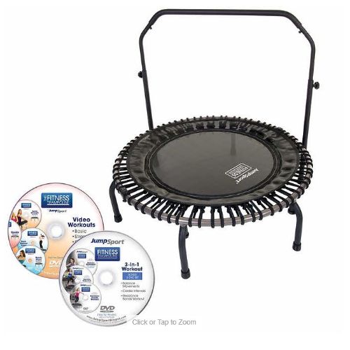 Trampolín para Fitness de 39" Marca JumpSport con Agarradera - Imagen 2