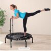 Trampolín para Fitness de 39" Marca JumpSport con Agarradera
