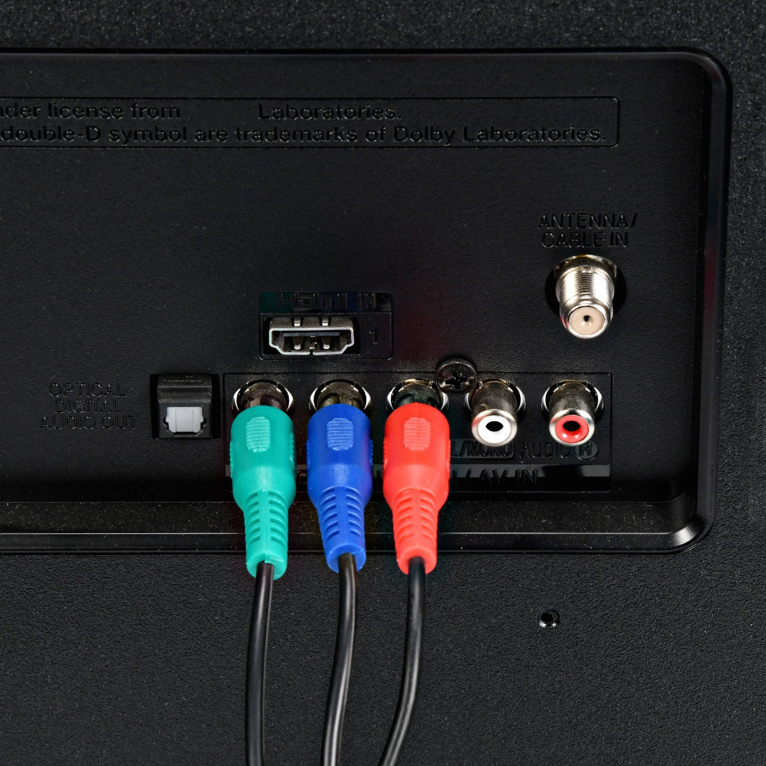 Cable de video componente con audio 6ft Marca Onn - Imagen 3