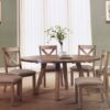Comedor Redondo de 7 Piezas Marca Bayside (Nuevo)