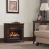 Chimenea con infrarrojo eléctrico con control Remoto,