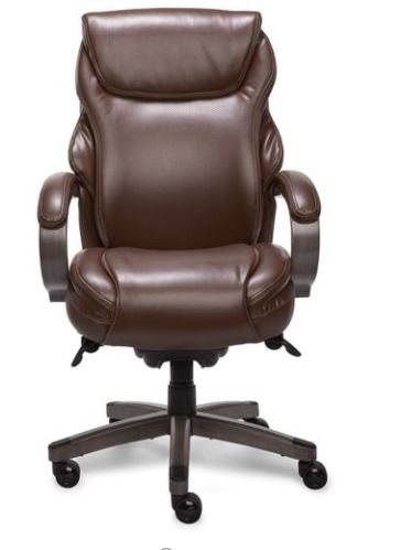 Silla ejecutiva Clayton Color Cafe, marca LaZboy - Imagen 2