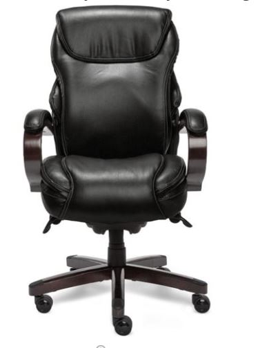 Silla ejecutiva Clayton Color Negro, marca LaZboy - Imagen 2
