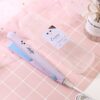 Mini Plancha Para Cabello Marca Make Time Color Morado
