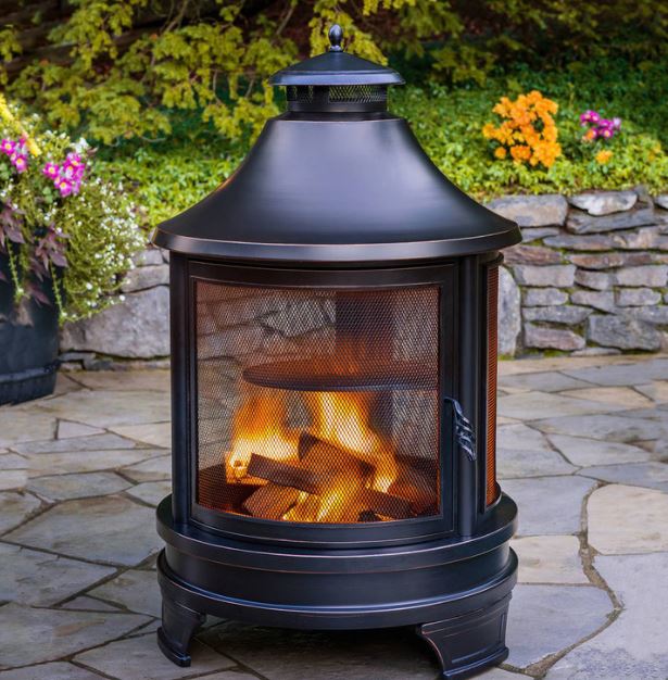Chimenea para Exteriores Marca Hello Outdoors