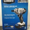 Juego de destornillador de impacto Marca HART