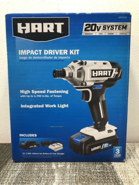 Juego de destornillador de impacto Marca HART