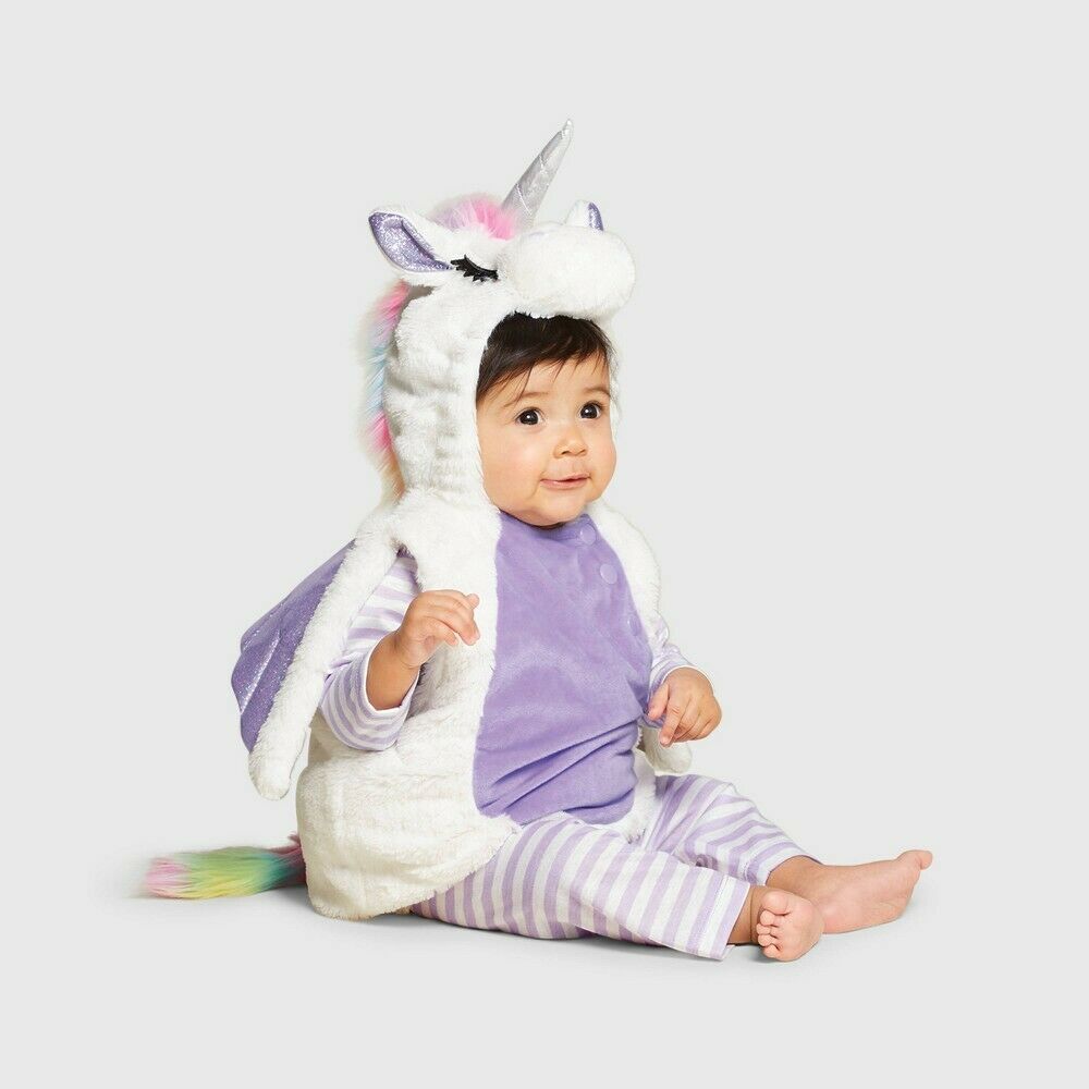 Disfraz De Unicornio Para Bebé - Marca Hyde And Eek! - Talla: 6-12 Meses