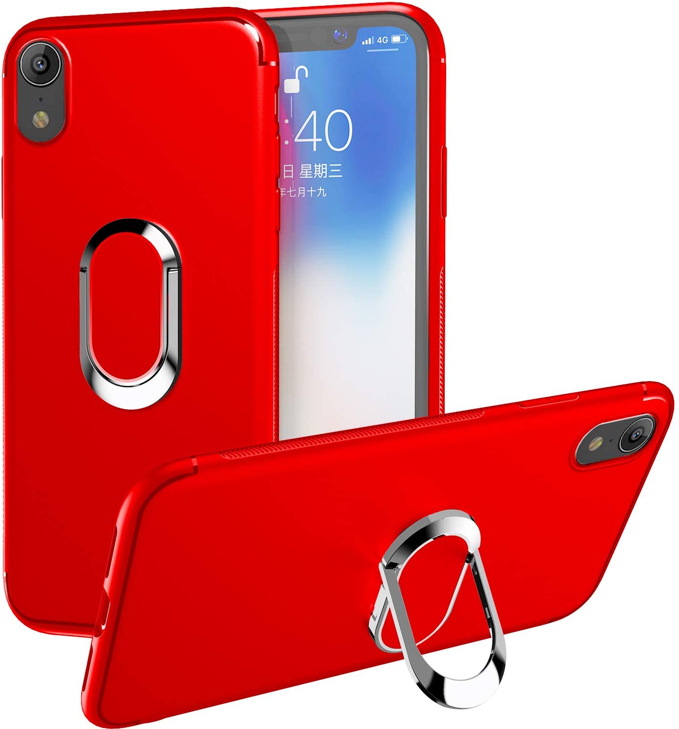 Case Para Celular IPhone Xr - Rojo