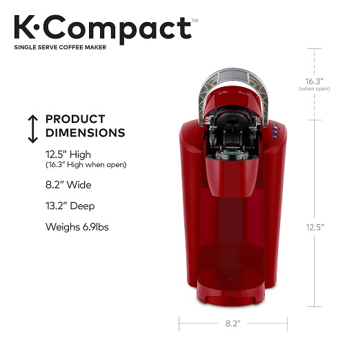 Cafetera K-Compact de capsulas Marca Keurig - Imagen 3
