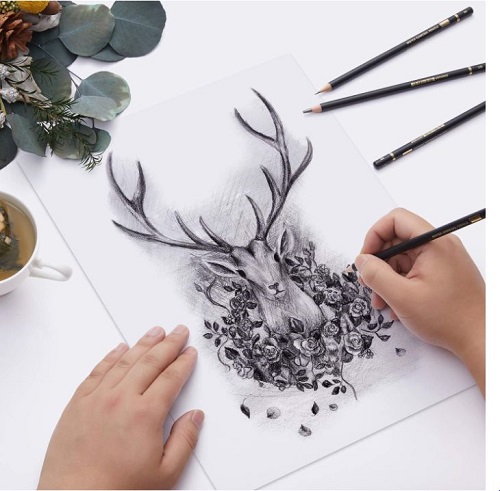 14 Lapices de grafito marca Markart - Imagen 3