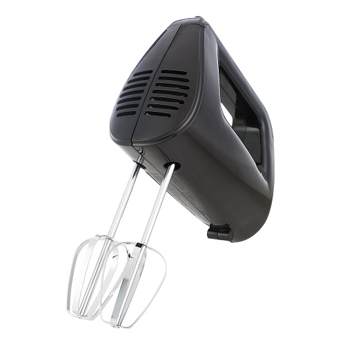 Batidora de mano de 5 velocidades con cable, color negra -Mainstays
