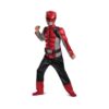 Disfraz Con Musculos de Power Ranger Rojo - Talla: S