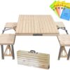 Juego de mesa y sillas plegable - Marca STONCEL