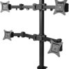 Soporte para escritorio de 4 monitores WALI