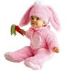 Disfraz de conejo rosado Marca Rubies - Talla 6-12 Meses